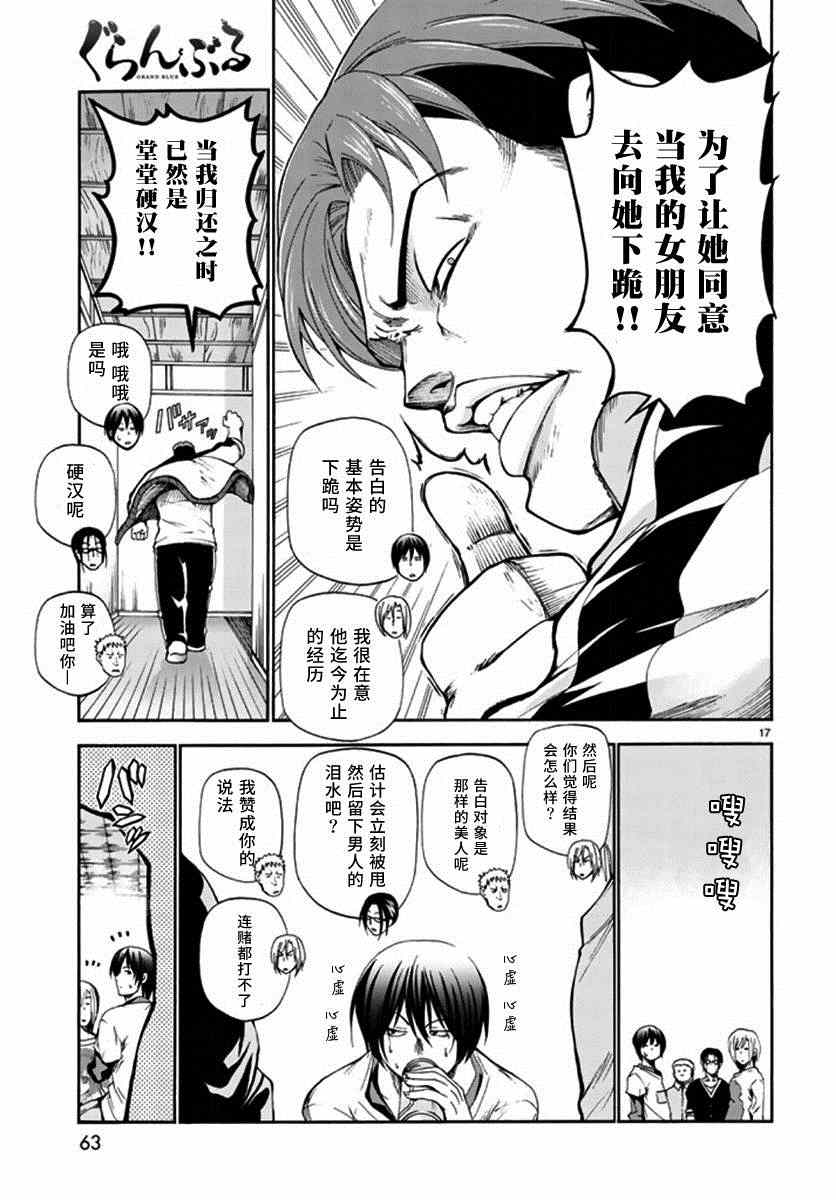 《GrandBlue》漫画最新章节第13话 自宅饮酒免费下拉式在线观看章节第【19】张图片