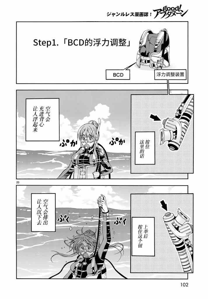 《GrandBlue》漫画最新章节第17话 没有谎言的地方免费下拉式在线观看章节第【20】张图片