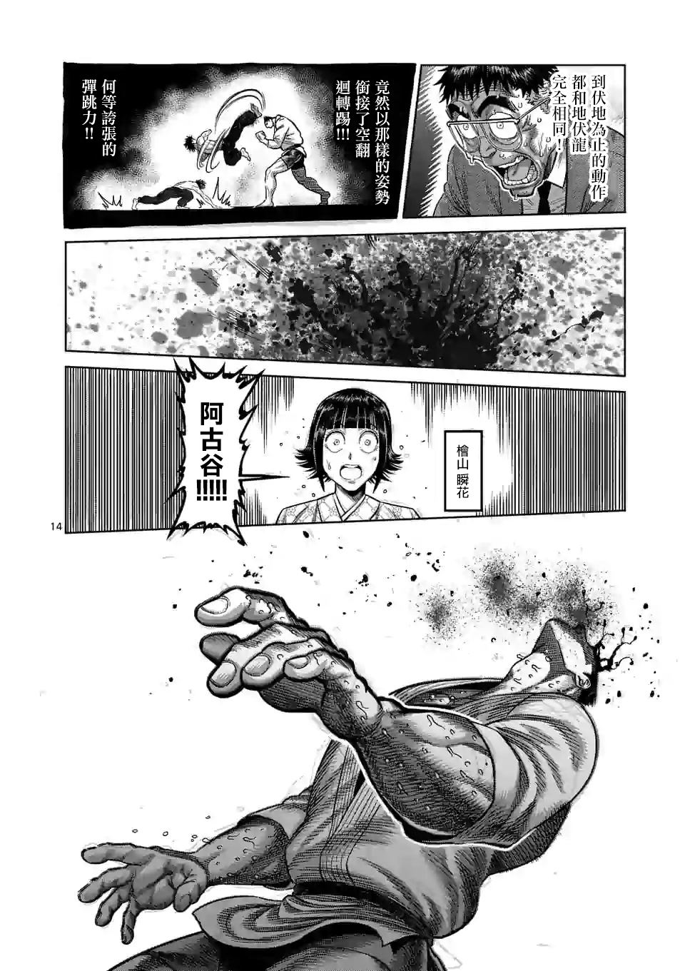 《拳愿奥米伽》漫画最新章节第38话 卧王流免费下拉式在线观看章节第【14】张图片