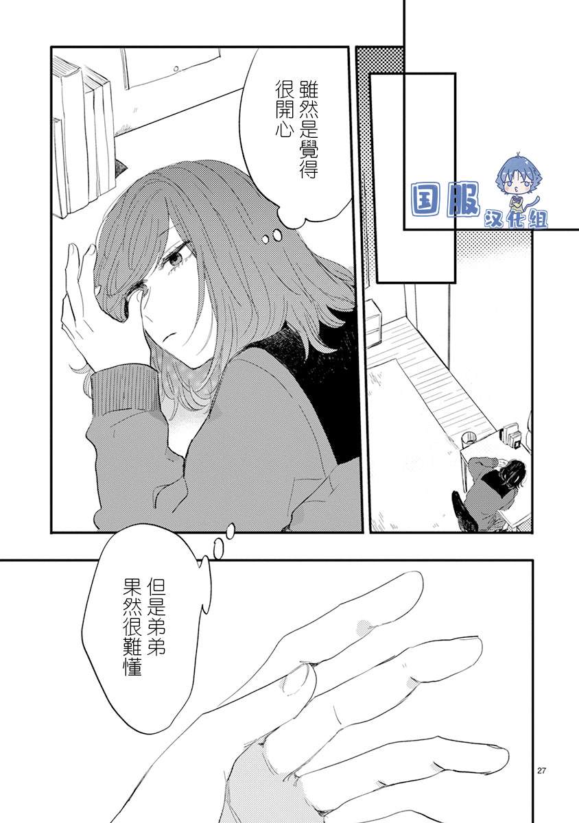 《零下小夜曲》漫画最新章节第4话 弟弟好难懂啊免费下拉式在线观看章节第【28】张图片