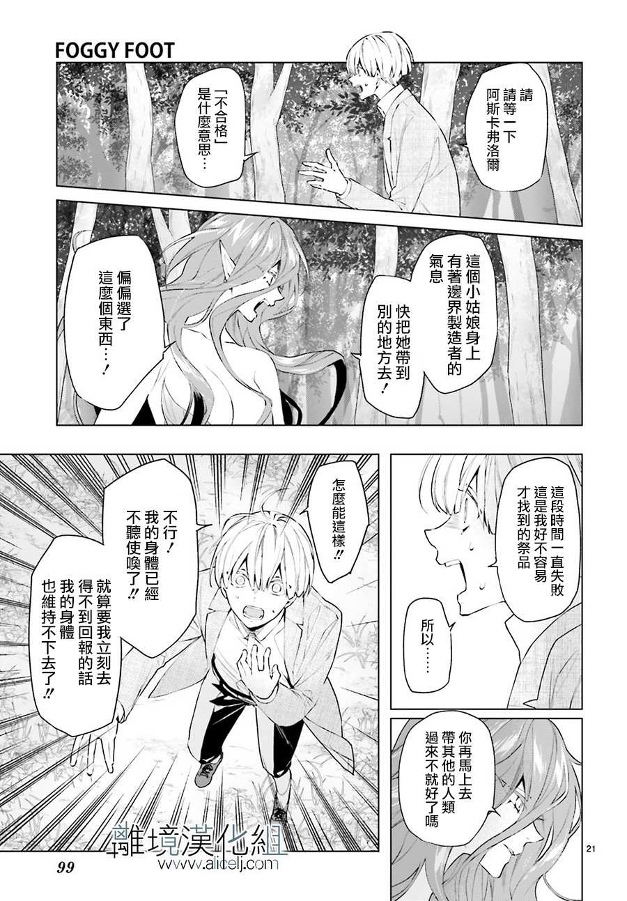 《FOGGY FOOT》漫画最新章节第6话免费下拉式在线观看章节第【22】张图片