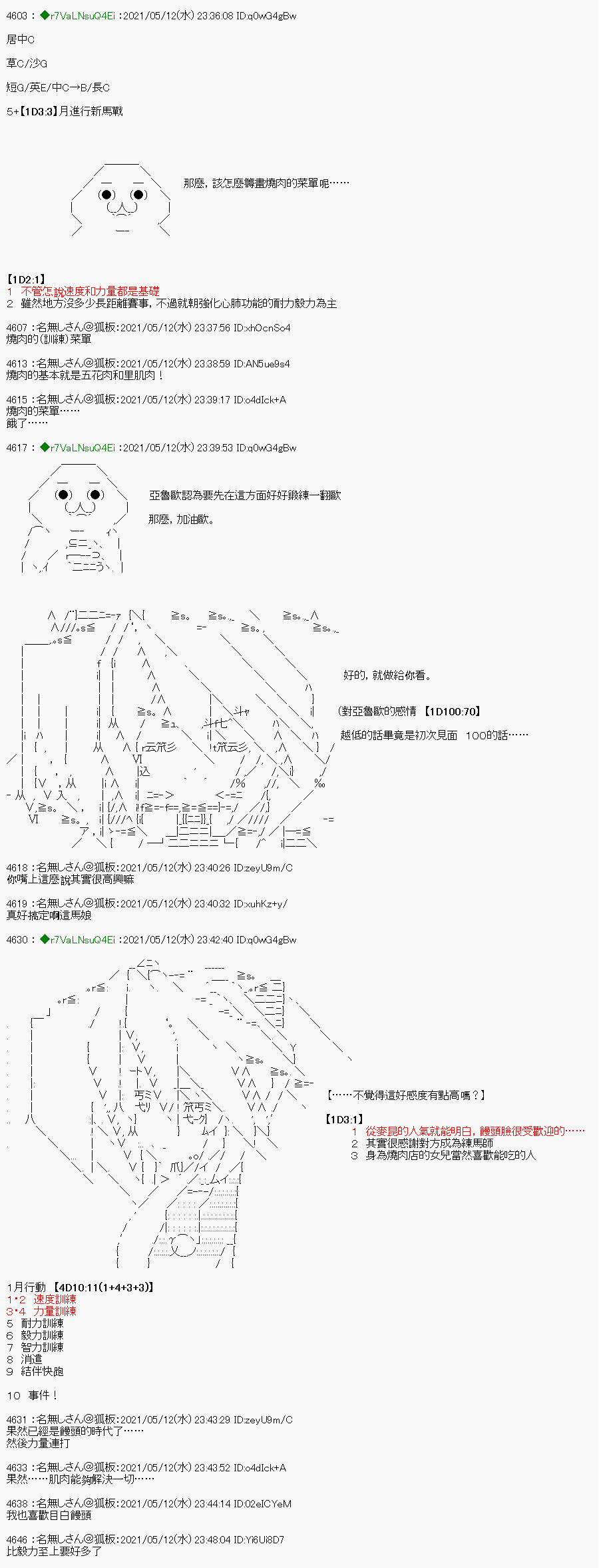 《亚鲁欧好像是地方马娘的练马师》漫画最新章节烧肉篇 3免费下拉式在线观看章节第【4】张图片