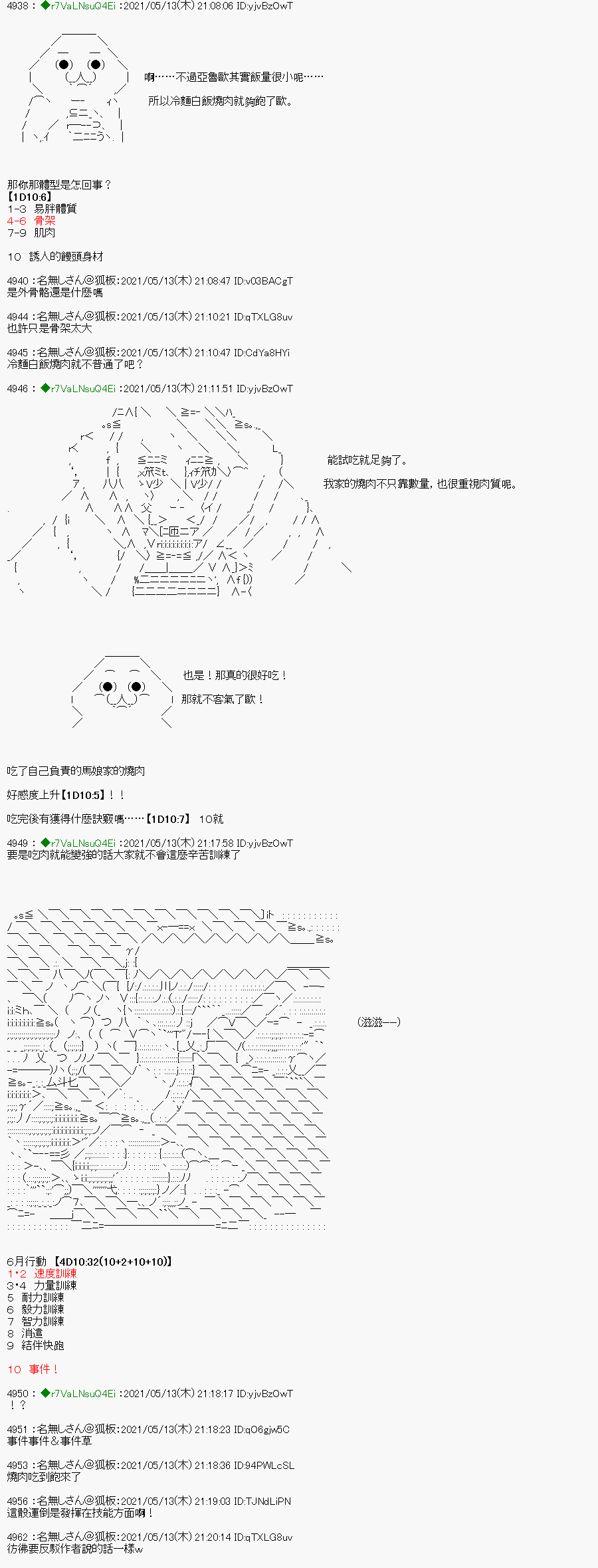 《亚鲁欧好像是地方马娘的练马师》漫画最新章节烤肉篇4免费下拉式在线观看章节第【6】张图片