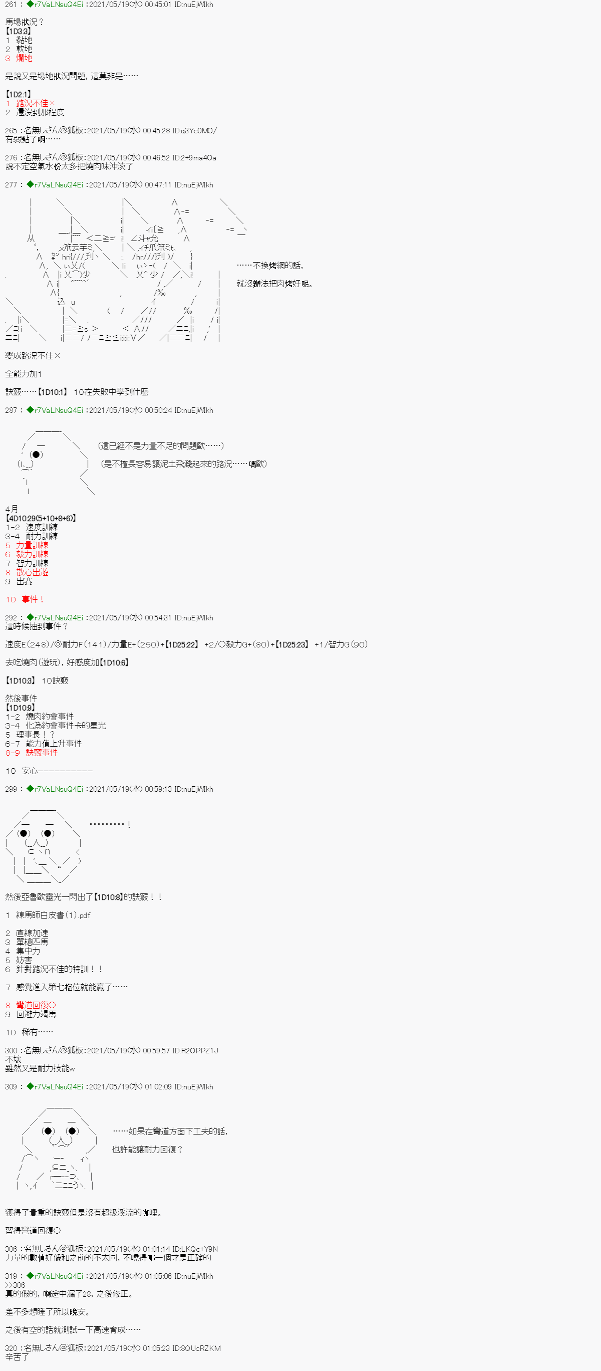 《亚鲁欧好像是地方马娘的练马师》漫画最新章节烧肉篇 10免费下拉式在线观看章节第【6】张图片