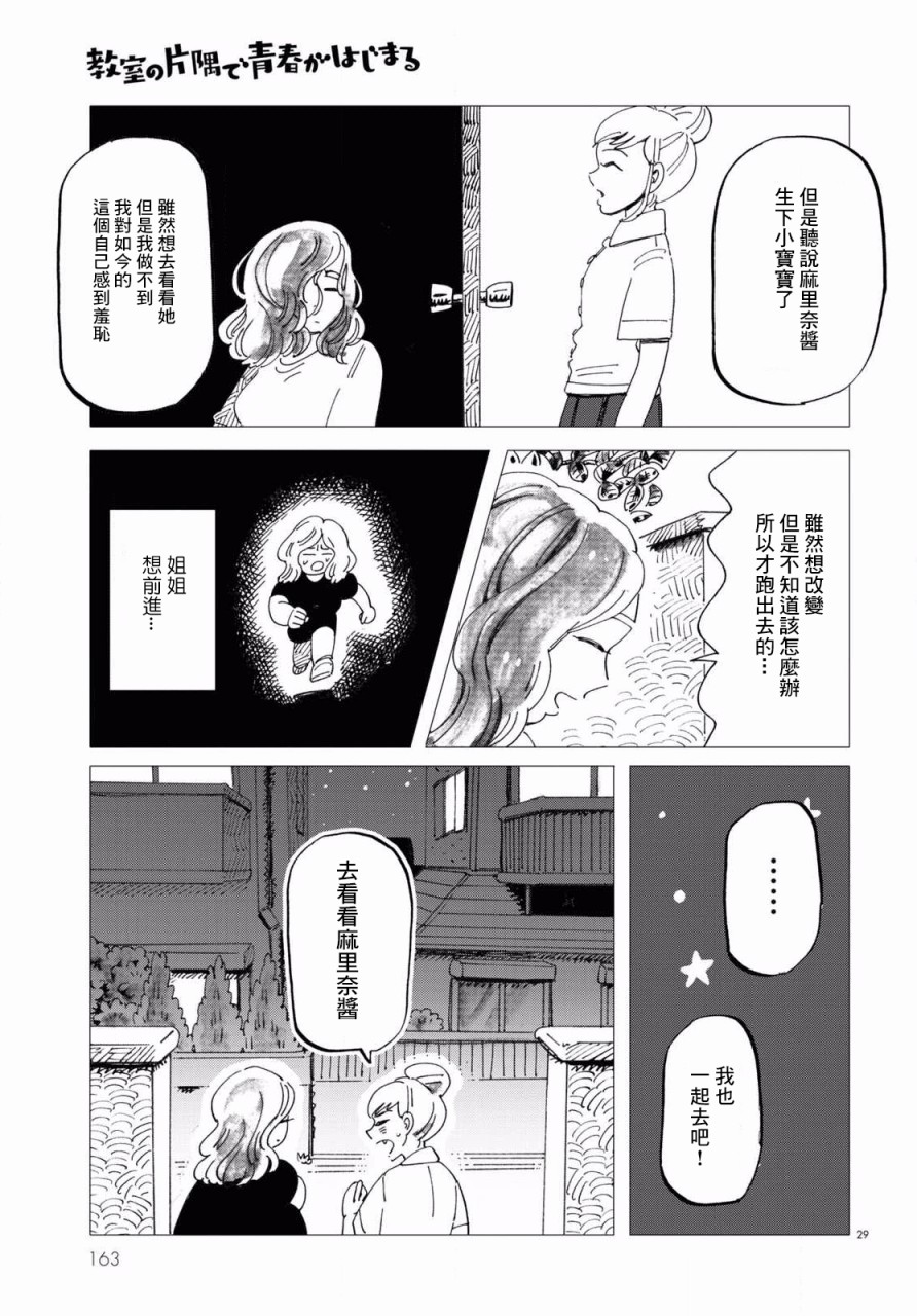 《青春在教室的角落里开始了》漫画最新章节第4话免费下拉式在线观看章节第【29】张图片