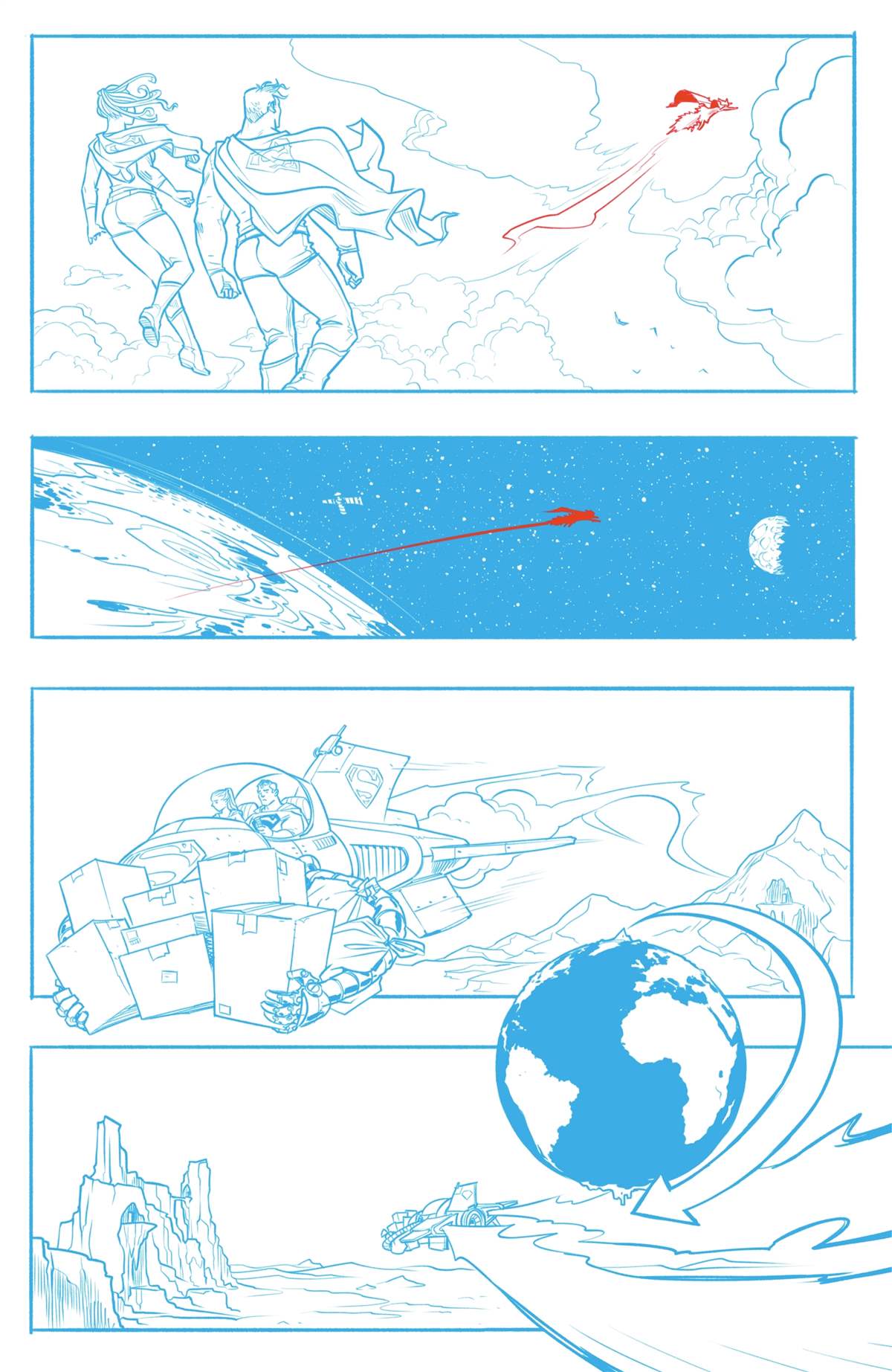 《超人-红与蓝》漫画最新章节第6话免费下拉式在线观看章节第【9】张图片