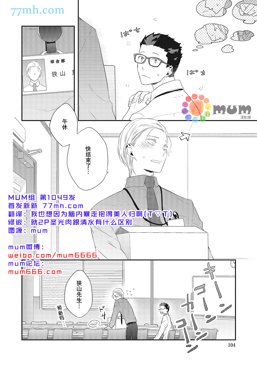 《我的下属一天到晚脑内开车》漫画最新章节第4话免费下拉式在线观看章节第【2】张图片