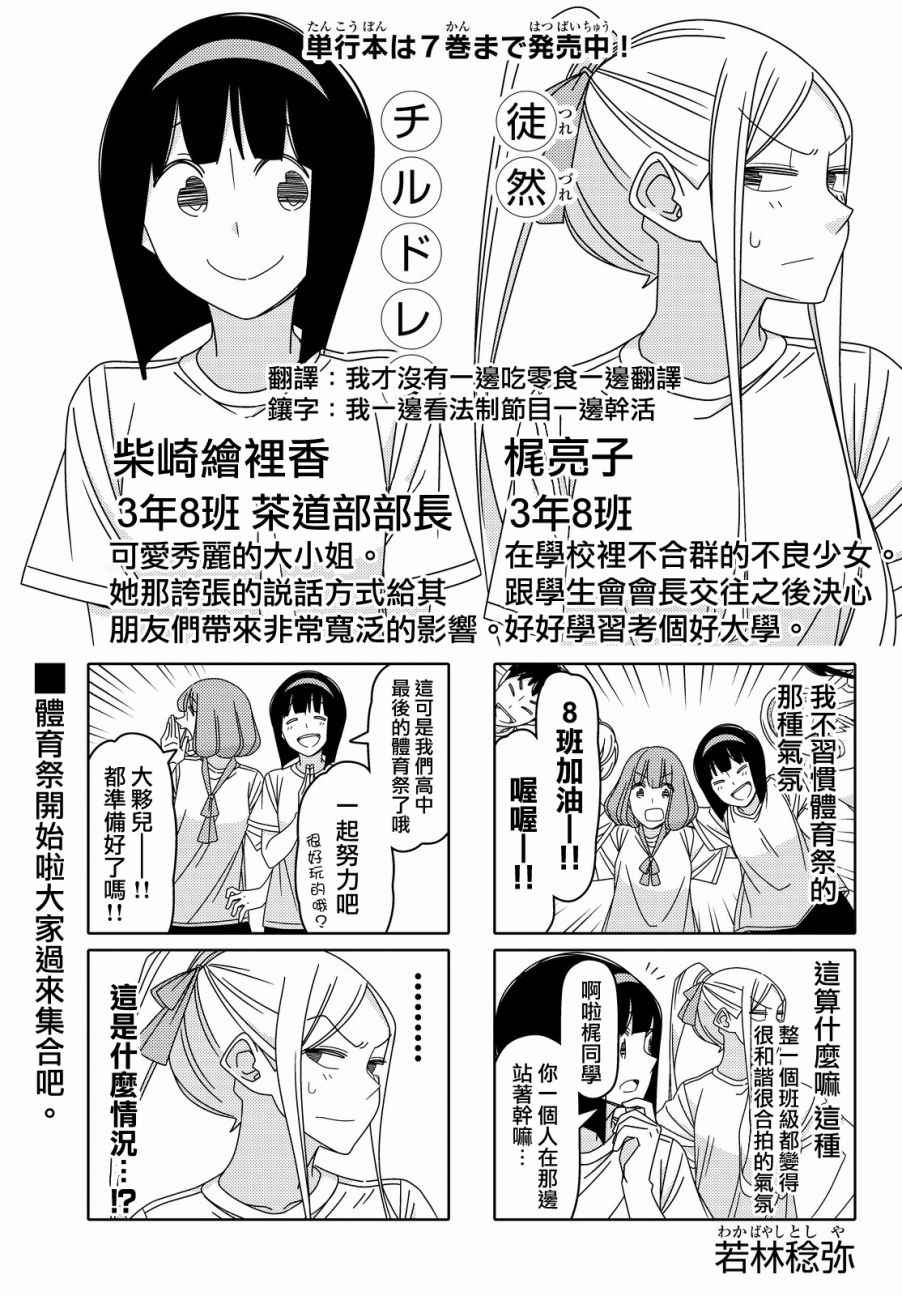 《徒然喜欢你》漫画最新章节第81话免费下拉式在线观看章节第【1】张图片