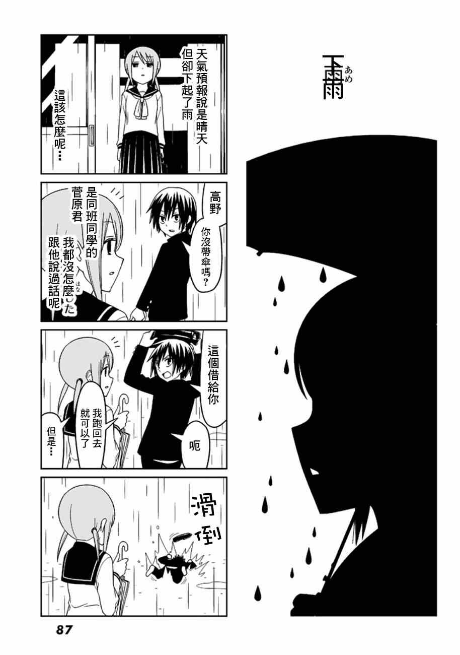 《徒然喜欢你》漫画最新章节恋爱四格连载版 001免费下拉式在线观看章节第【4】张图片