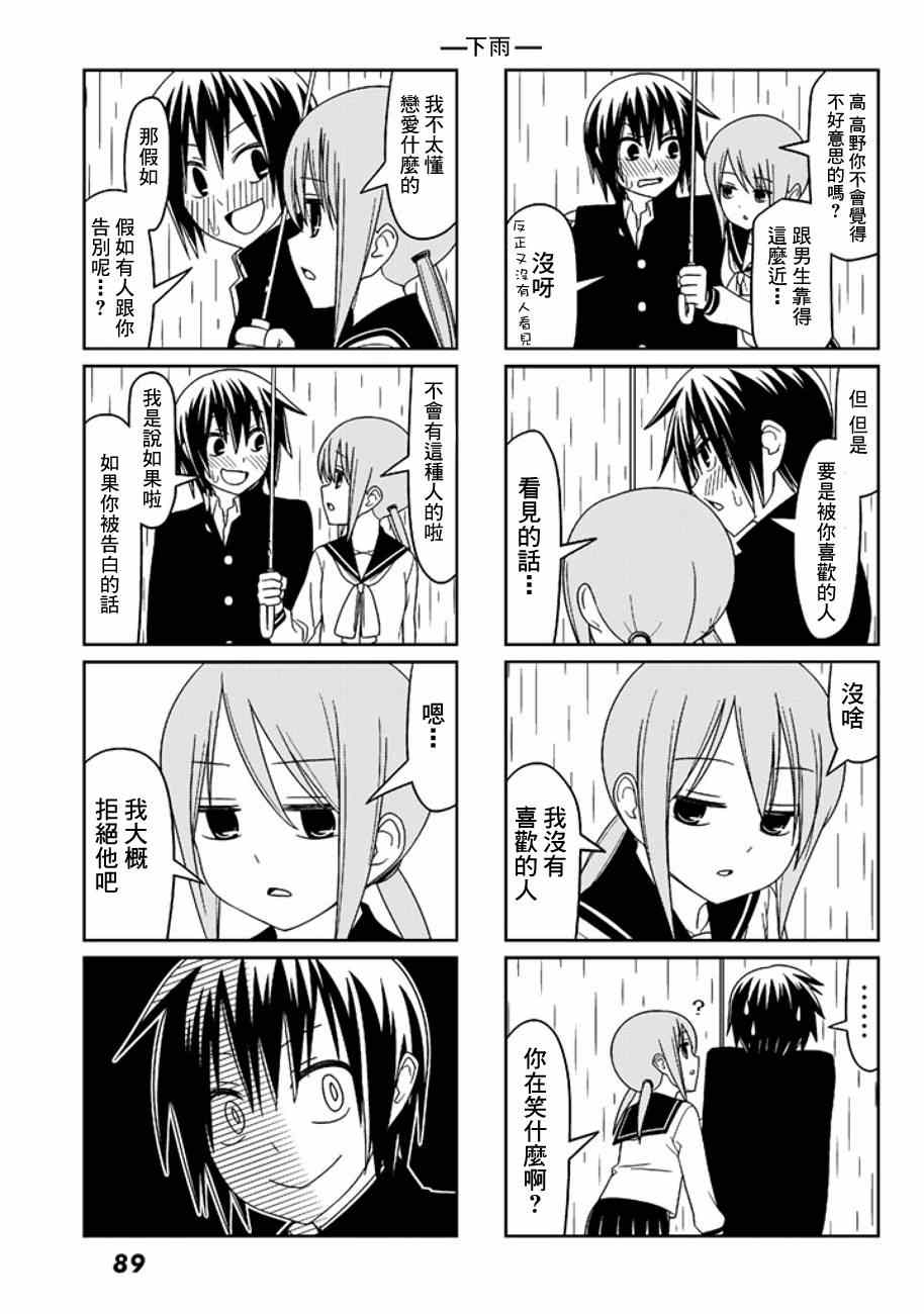 《徒然喜欢你》漫画最新章节恋爱四格连载版 001免费下拉式在线观看章节第【6】张图片