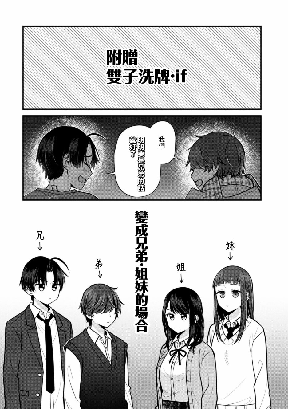 《双子交换》漫画最新章节第5.5话免费下拉式在线观看章节第【1】张图片