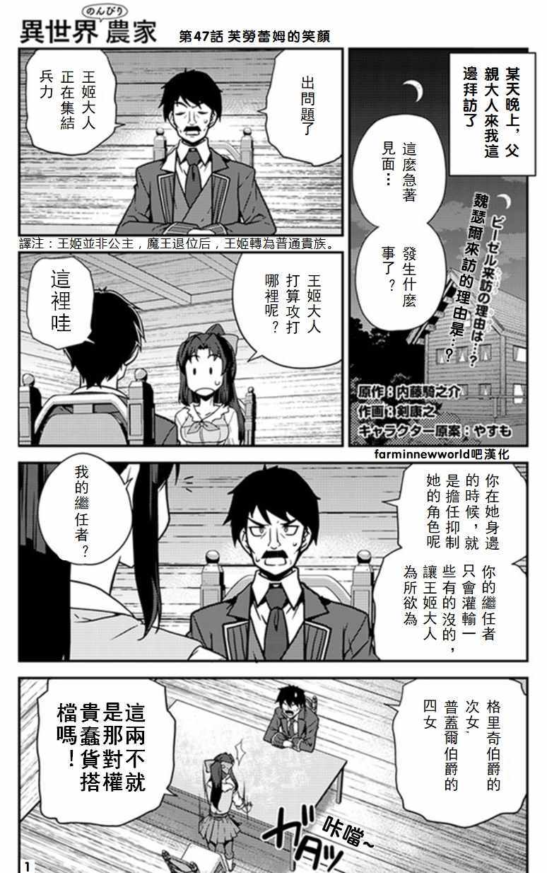 《异世界悠闲农家》漫画最新章节第47话免费下拉式在线观看章节第【1】张图片