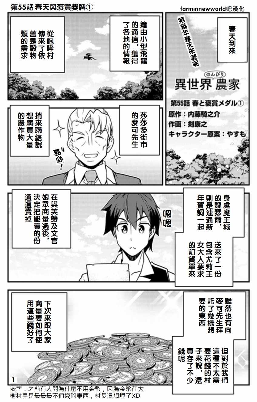 《异世界悠闲农家》漫画最新章节第55话免费下拉式在线观看章节第【1】张图片