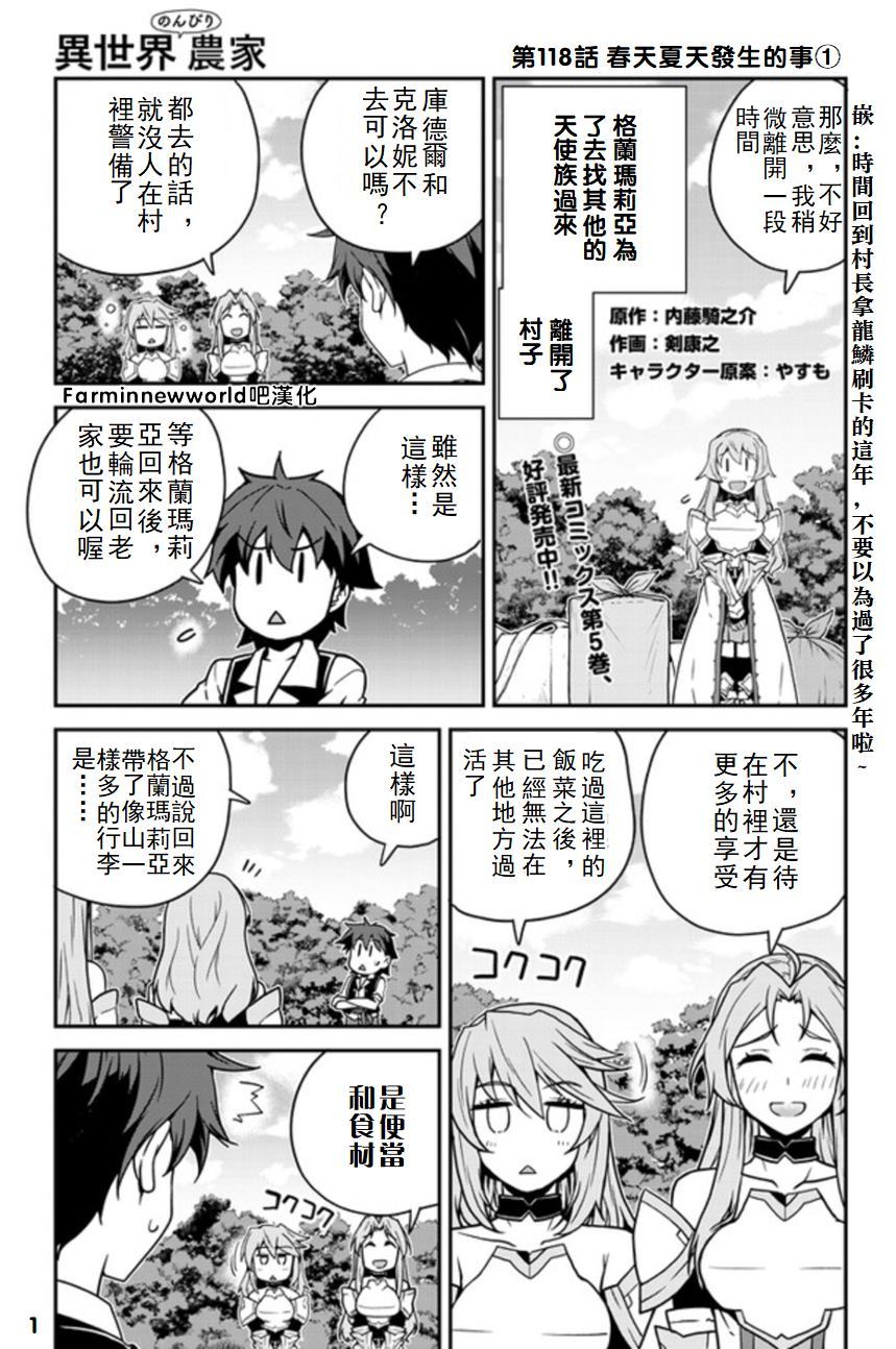 《异世界悠闲农家》漫画最新章节第118话免费下拉式在线观看章节第【1】张图片