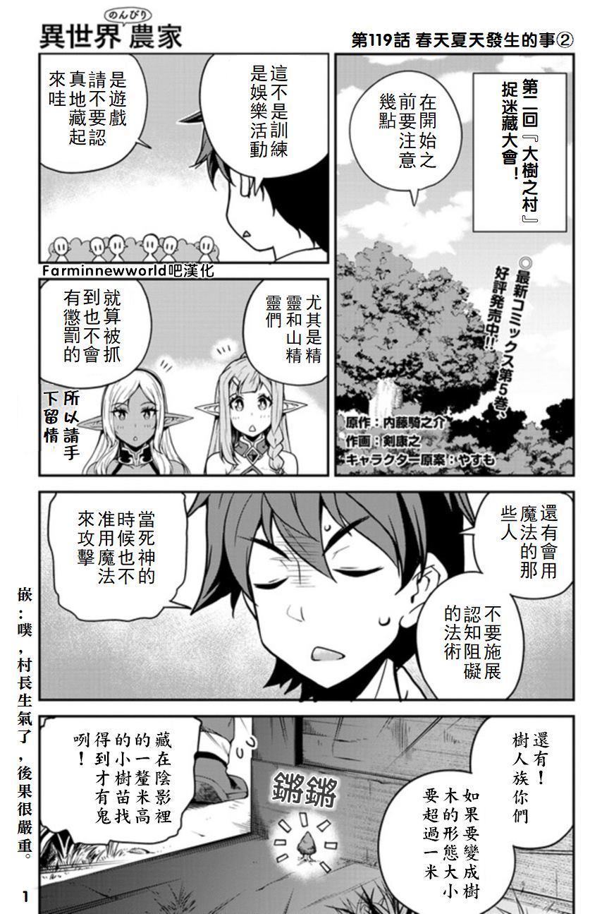 《异世界悠闲农家》漫画最新章节第119话免费下拉式在线观看章节第【1】张图片