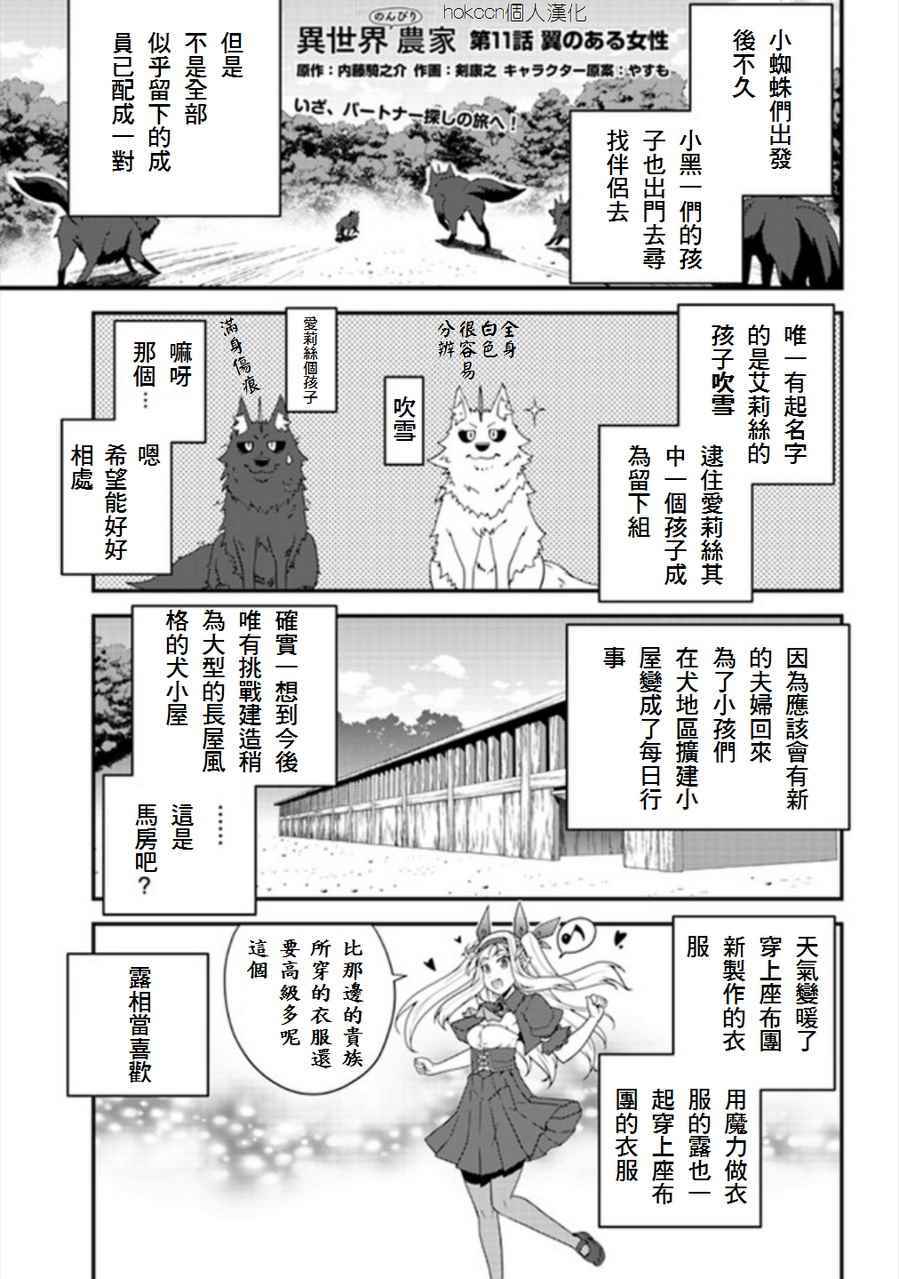 《异世界悠闲农家》漫画最新章节第11话免费下拉式在线观看章节第【1】张图片