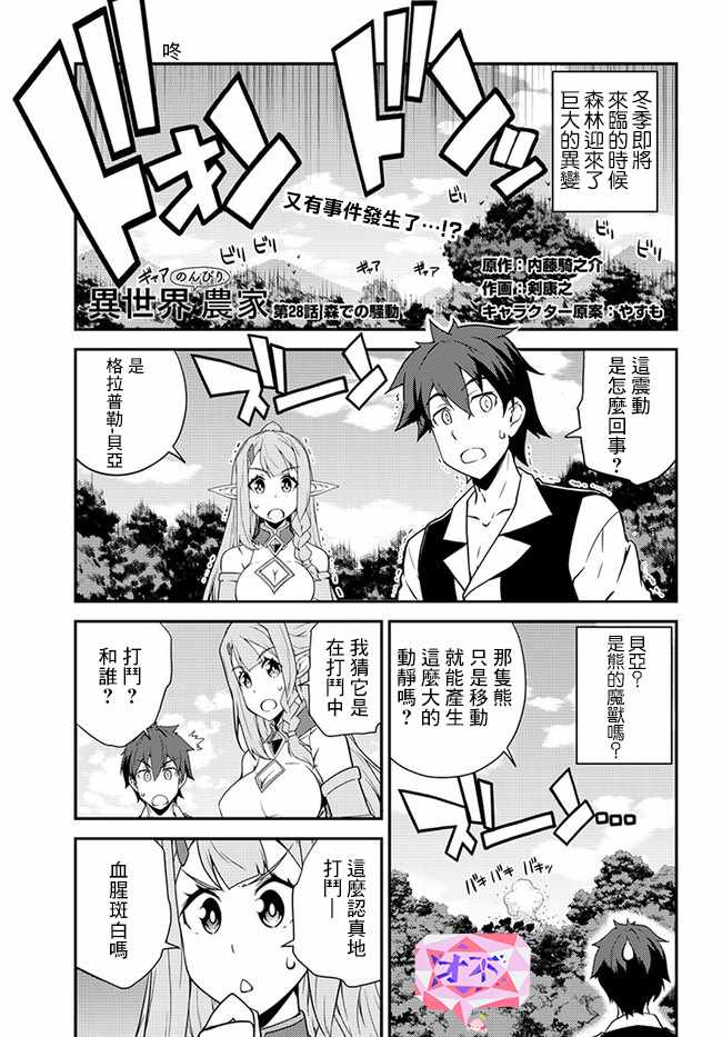 《异世界悠闲农家》漫画最新章节第28话免费下拉式在线观看章节第【1】张图片