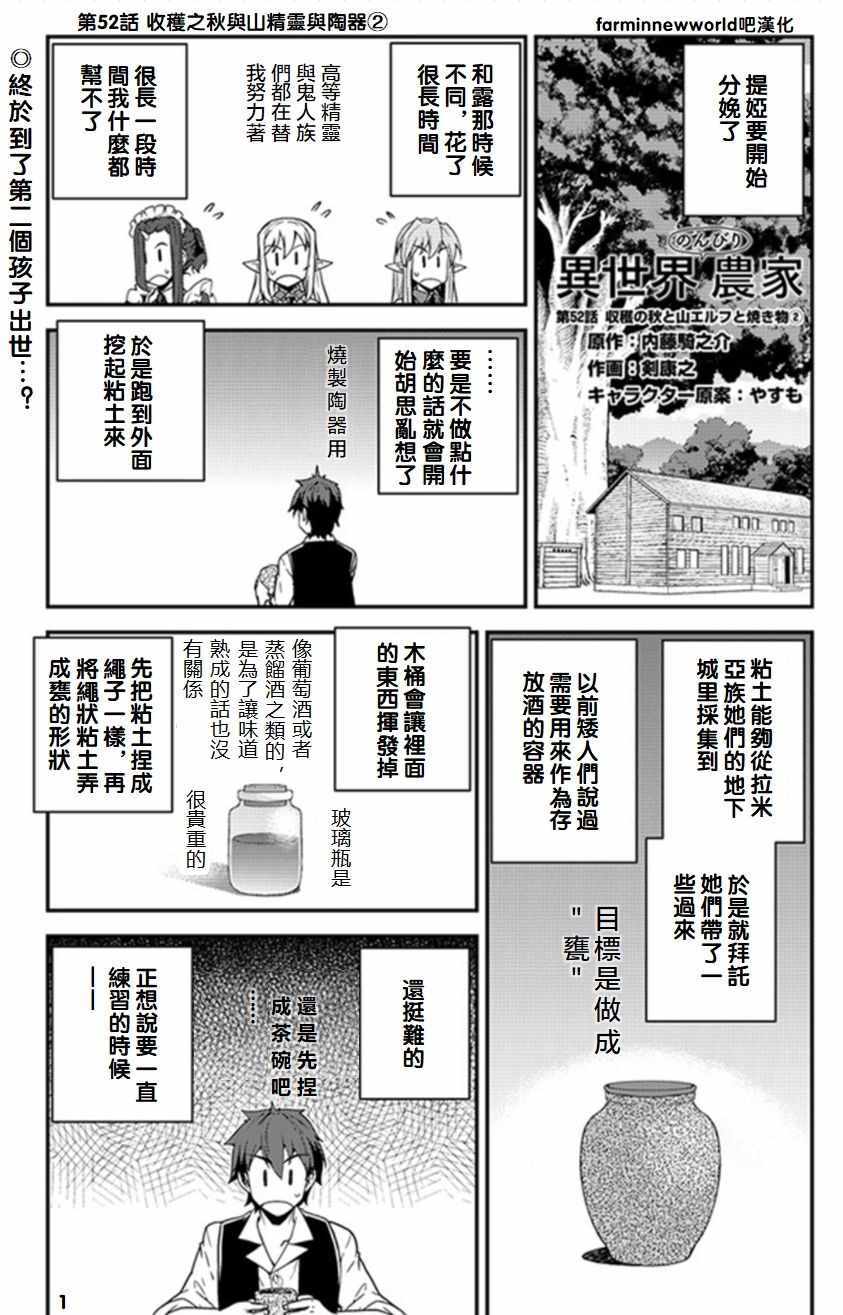 《异世界悠闲农家》漫画最新章节第52话免费下拉式在线观看章节第【1】张图片