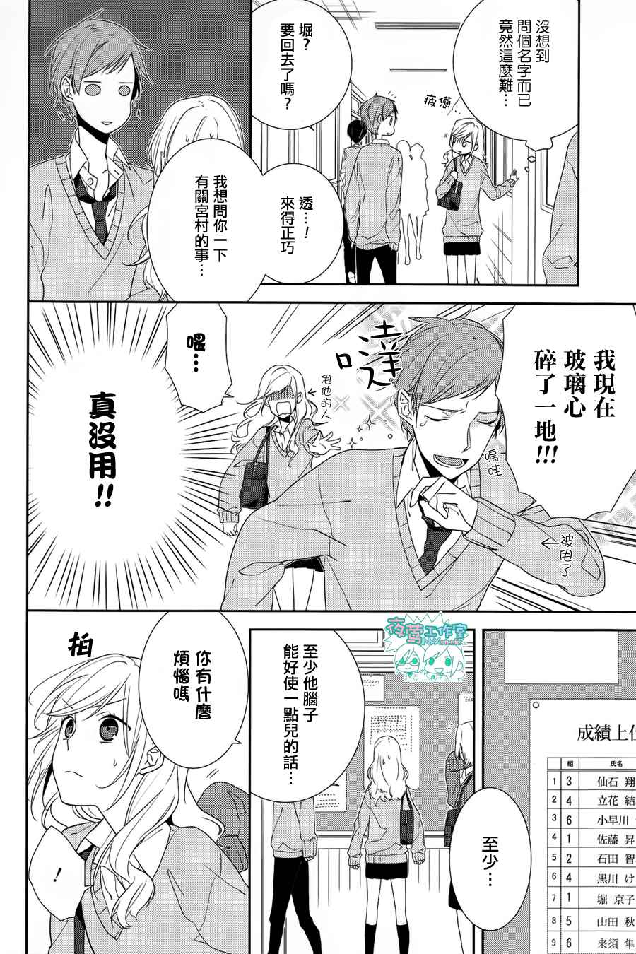 《堀与宫村》漫画最新章节第4话免费下拉式在线观看章节第【10】张图片