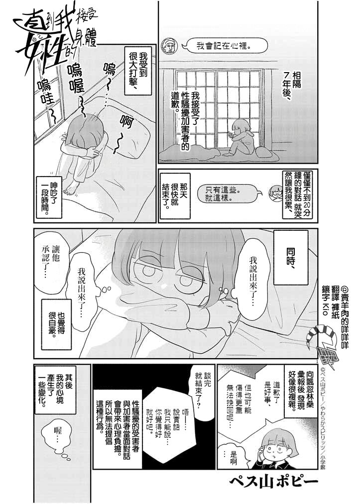 《直到我接受自己女性的身体》漫画最新章节第12话免费下拉式在线观看章节第【1】张图片