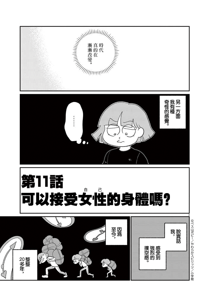 《直到我接受自己女性的身体》漫画最新章节第11话免费下拉式在线观看章节第【3】张图片