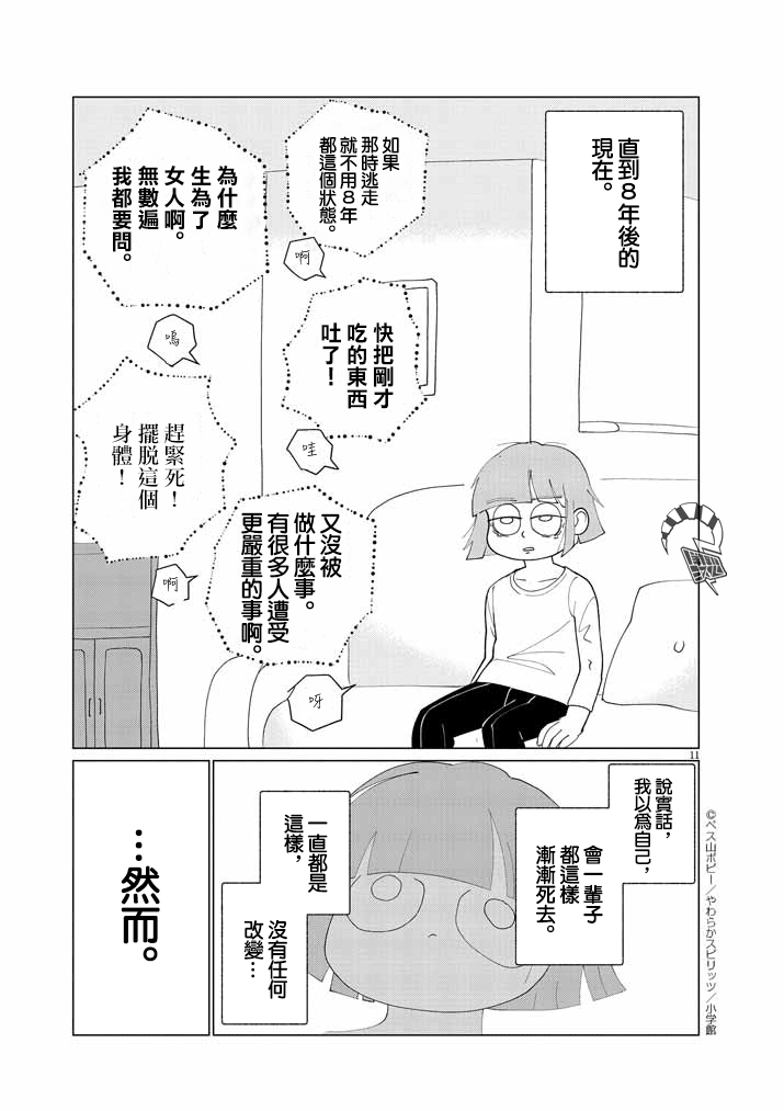 《直到我接受自己女性的身体》漫画最新章节第3话免费下拉式在线观看章节第【11】张图片