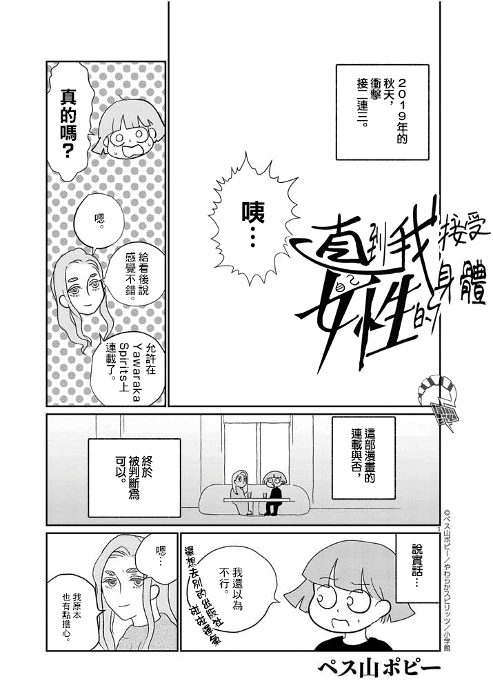 《直到我接受自己女性的身体》漫画最新章节第11话免费下拉式在线观看章节第【1】张图片