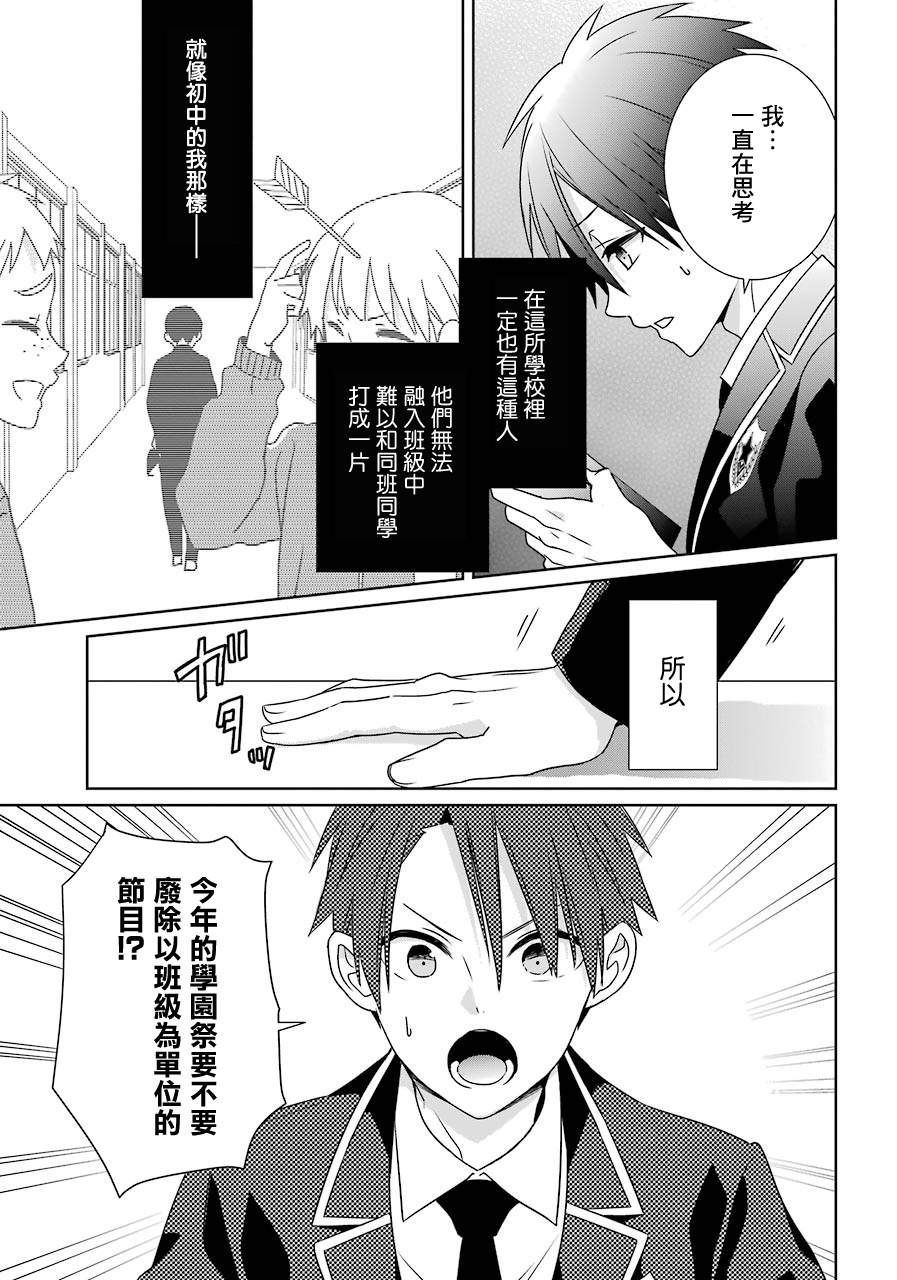 《光流少爷的朋友很少》漫画最新章节第17话 学园祭（改革）免费下拉式在线观看章节第【7】张图片