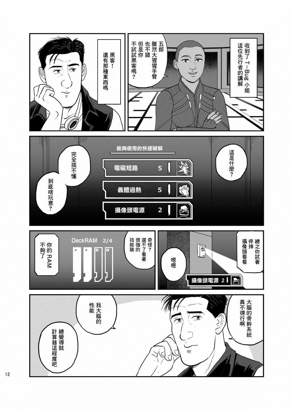 《孤独的赛博朋克》漫画最新章节第1话免费下拉式在线观看章节第【12】张图片