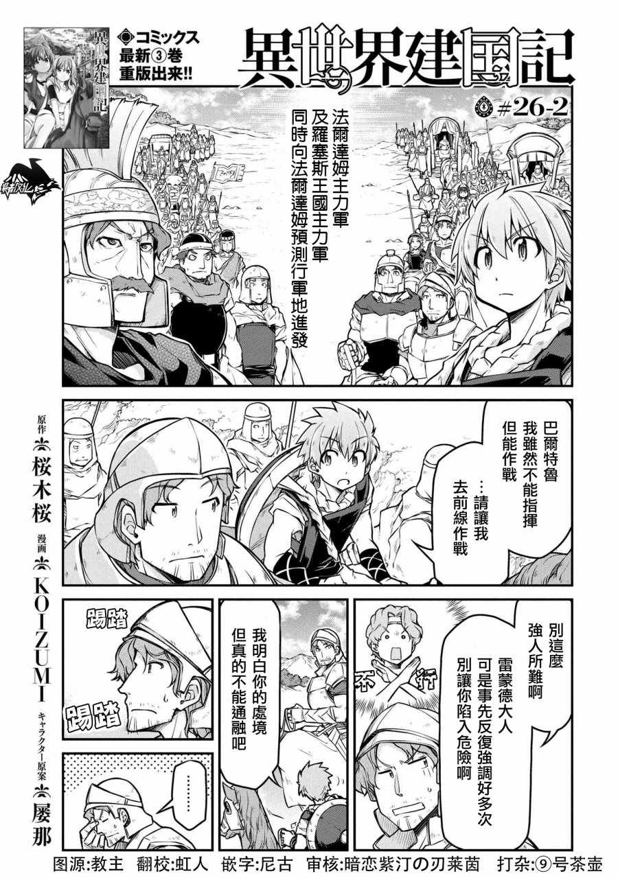 《异世界建国记》漫画最新章节第2话免费下拉式在线观看章节第【1】张图片