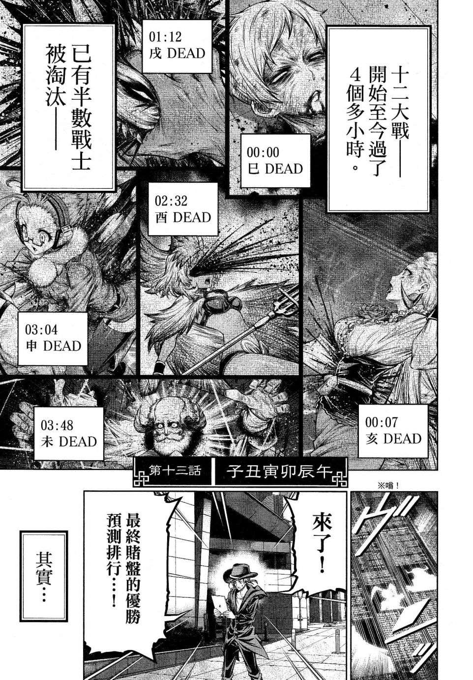 《十二大战》漫画最新章节第13话免费下拉式在线观看章节第【8】张图片