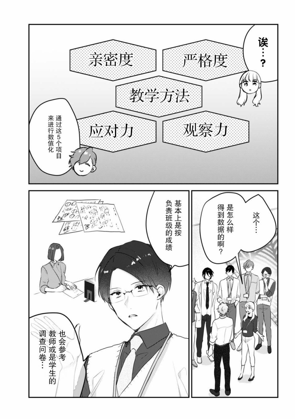 《即使是老师，也想被关注》漫画最新章节第2话免费下拉式在线观看章节第【3】张图片