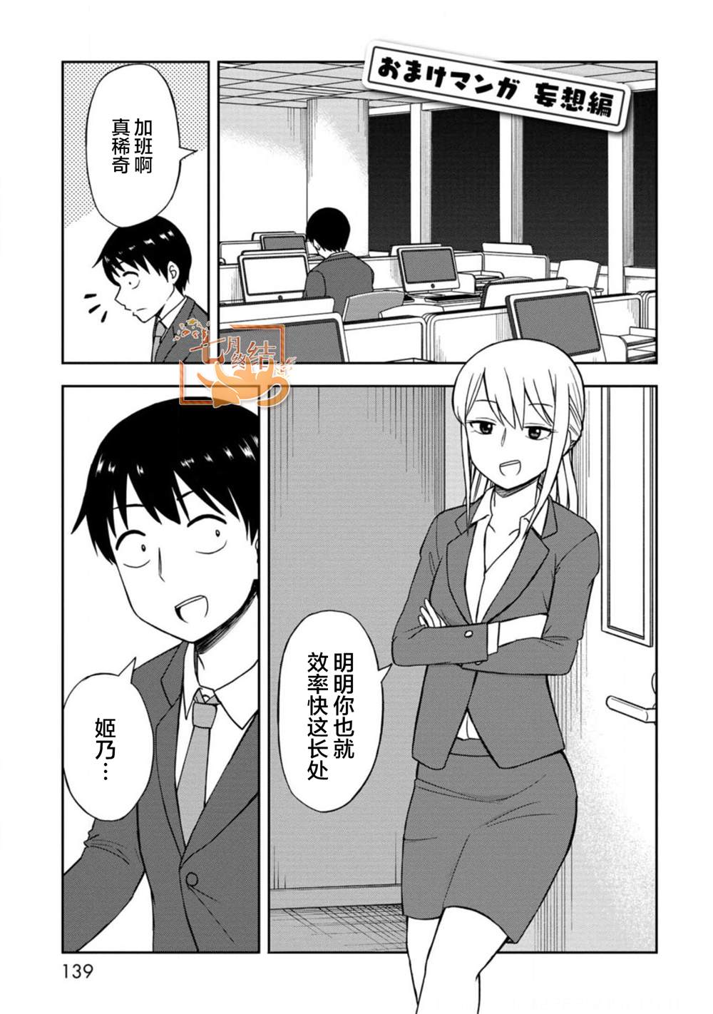 《姬乃酱离恋爱还早》漫画最新章节妄想篇免费下拉式在线观看章节第【1】张图片