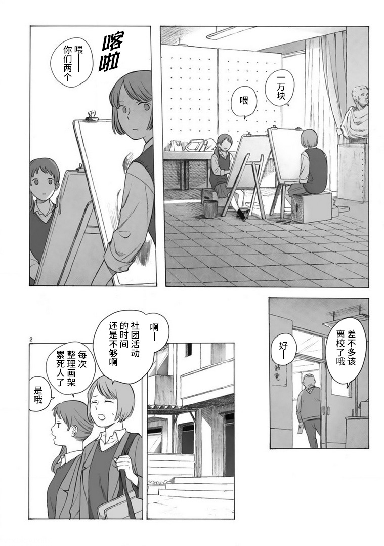 《美术部的两人》漫画最新章节第1话 短篇免费下拉式在线观看章节第【4】张图片