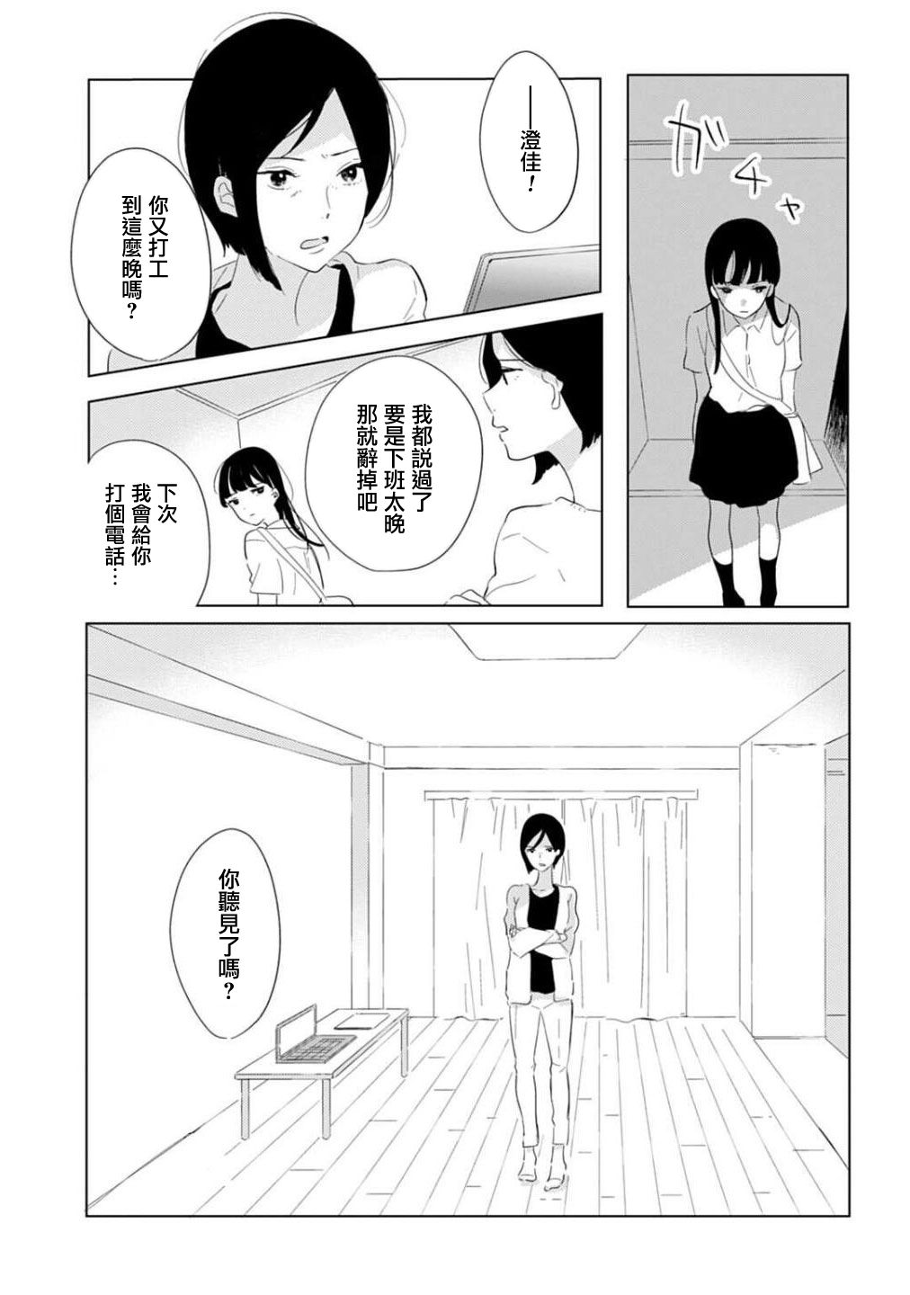 《澄佳的栖所》漫画最新章节第1话免费下拉式在线观看章节第【9】张图片