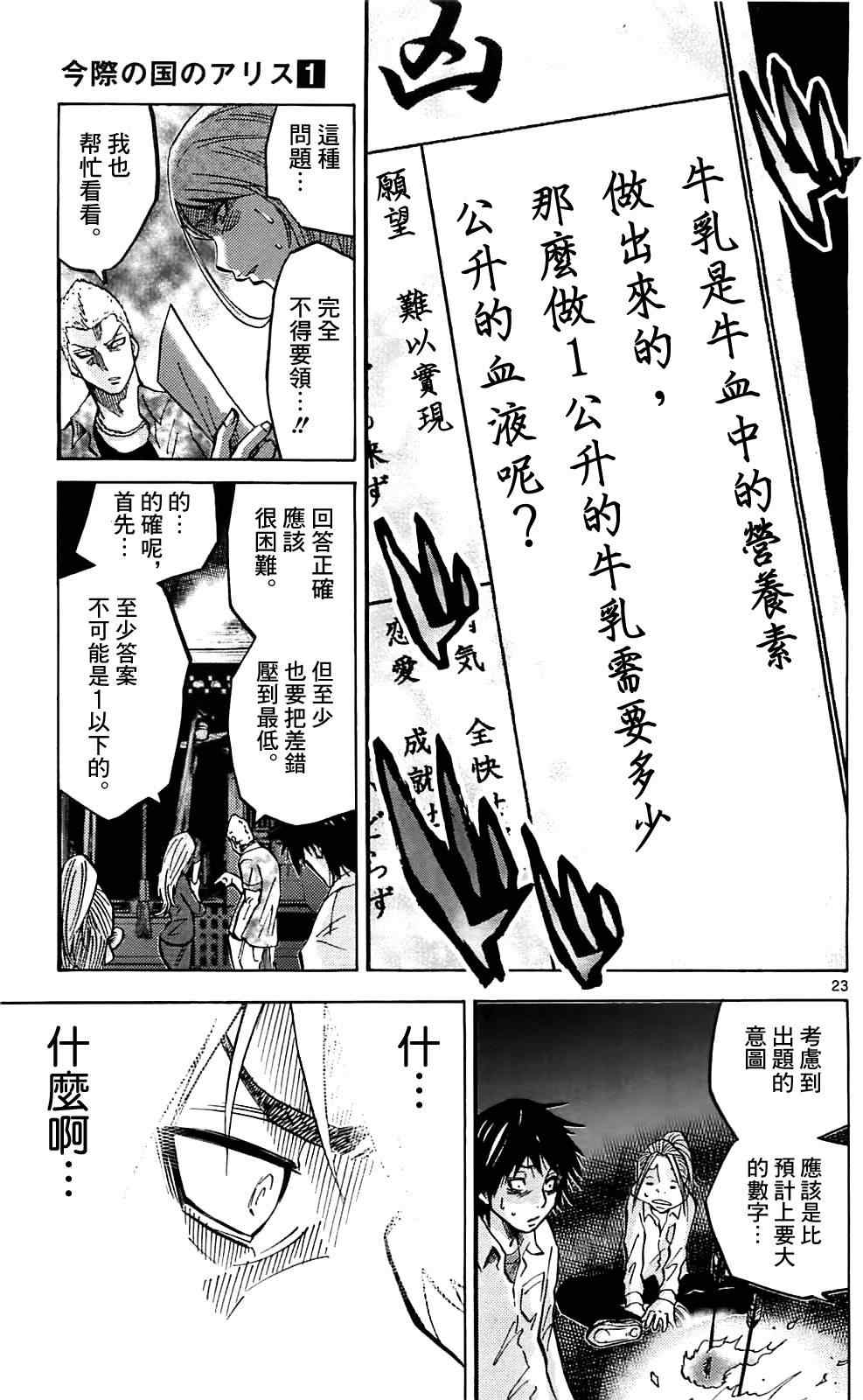 《弥留之国的爱丽丝》漫画最新章节第2话免费下拉式在线观看章节第【23】张图片