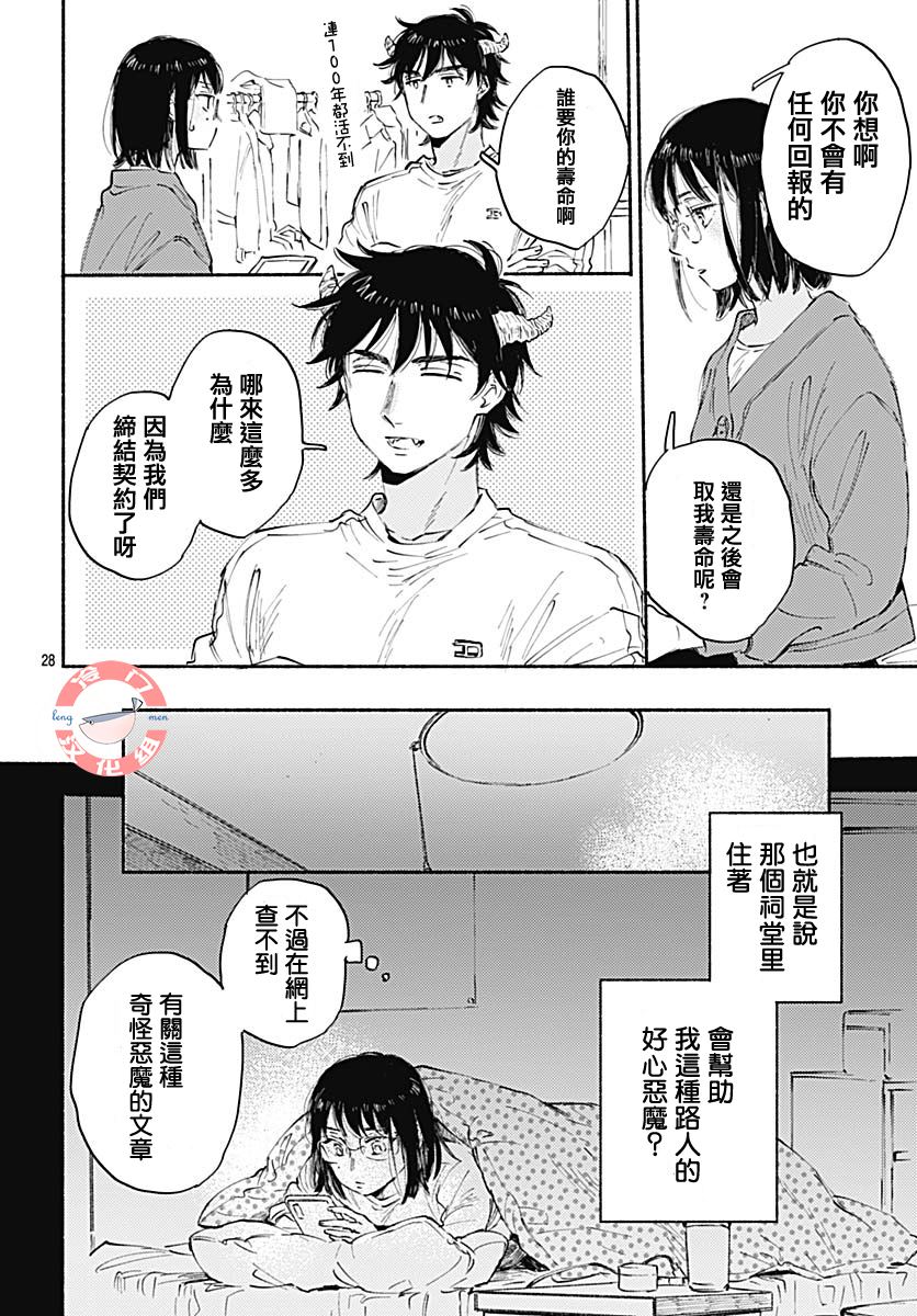 《恶魔契约》漫画最新章节第1话免费下拉式在线观看章节第【28】张图片