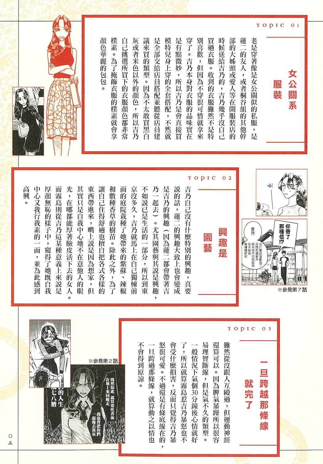 《唯愿来世不相识》漫画最新章节愿来世为他人 设定集免费下拉式在线观看章节第【5】张图片