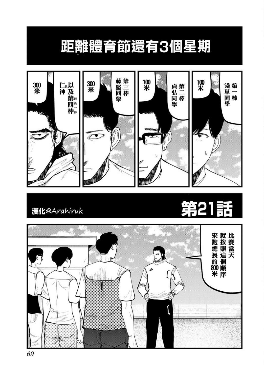 《百米。》漫画最新章节第21话免费下拉式在线观看章节第【1】张图片