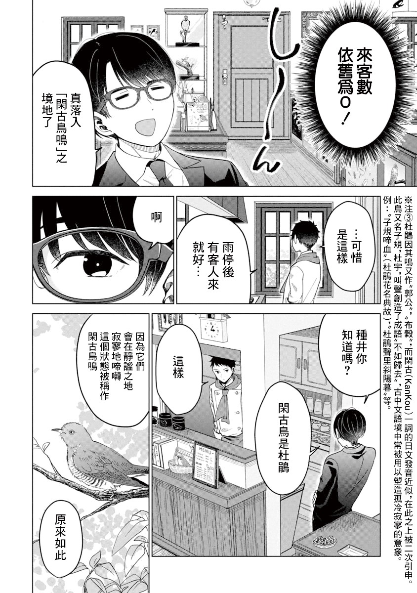 《我与鸟百科店》漫画最新章节第1话免费下拉式在线观看章节第【11】张图片