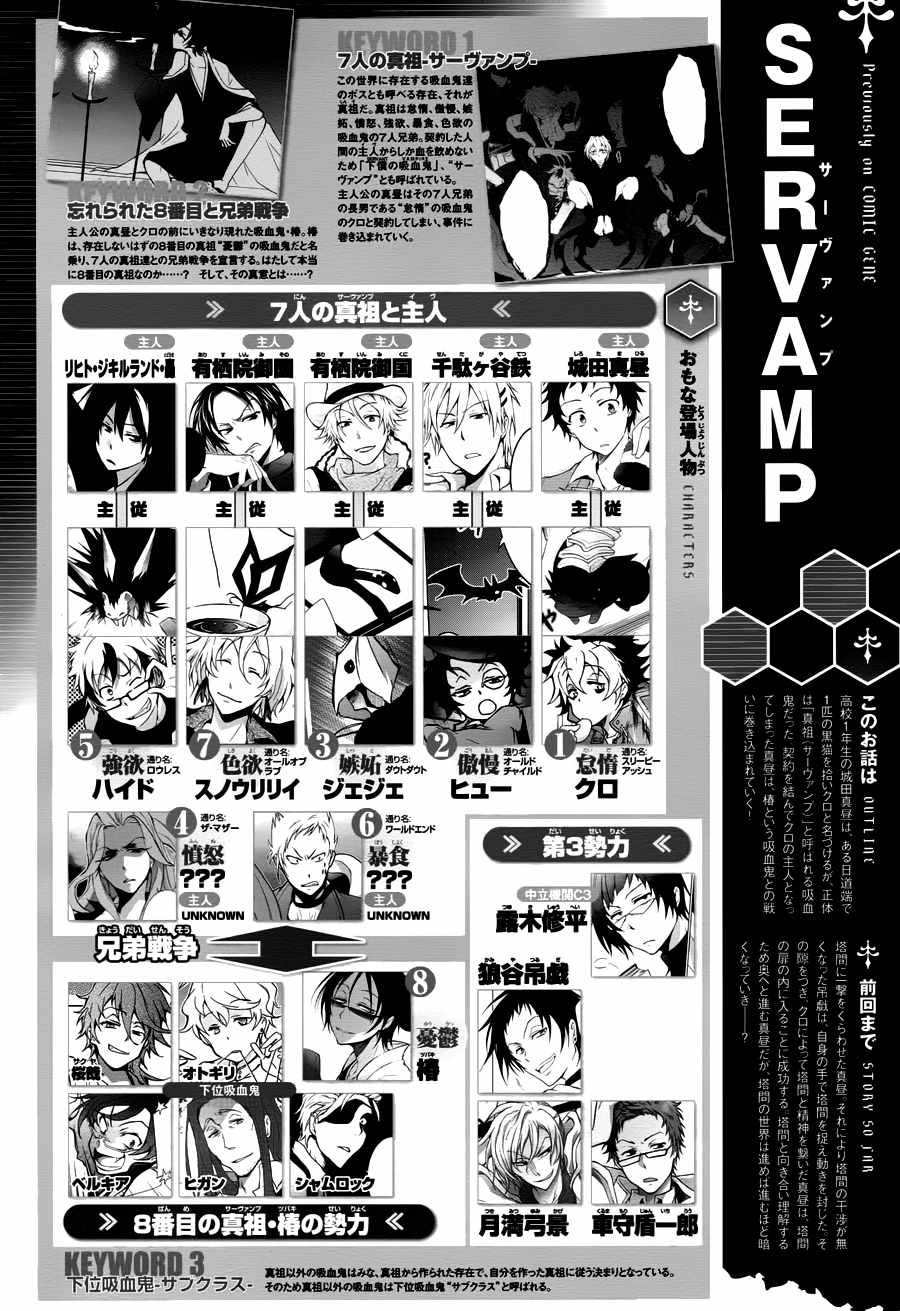 《SERVAMP－吸血鬼仆人－》漫画最新章节第76话免费下拉式在线观看章节第【1】张图片