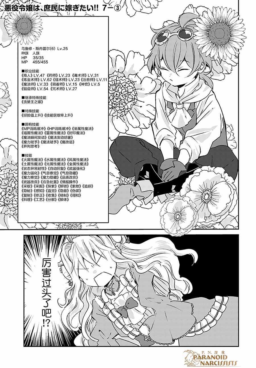 《恶役大小姐要嫁给庶民！！》漫画最新章节第3话免费下拉式在线观看章节第【1】张图片