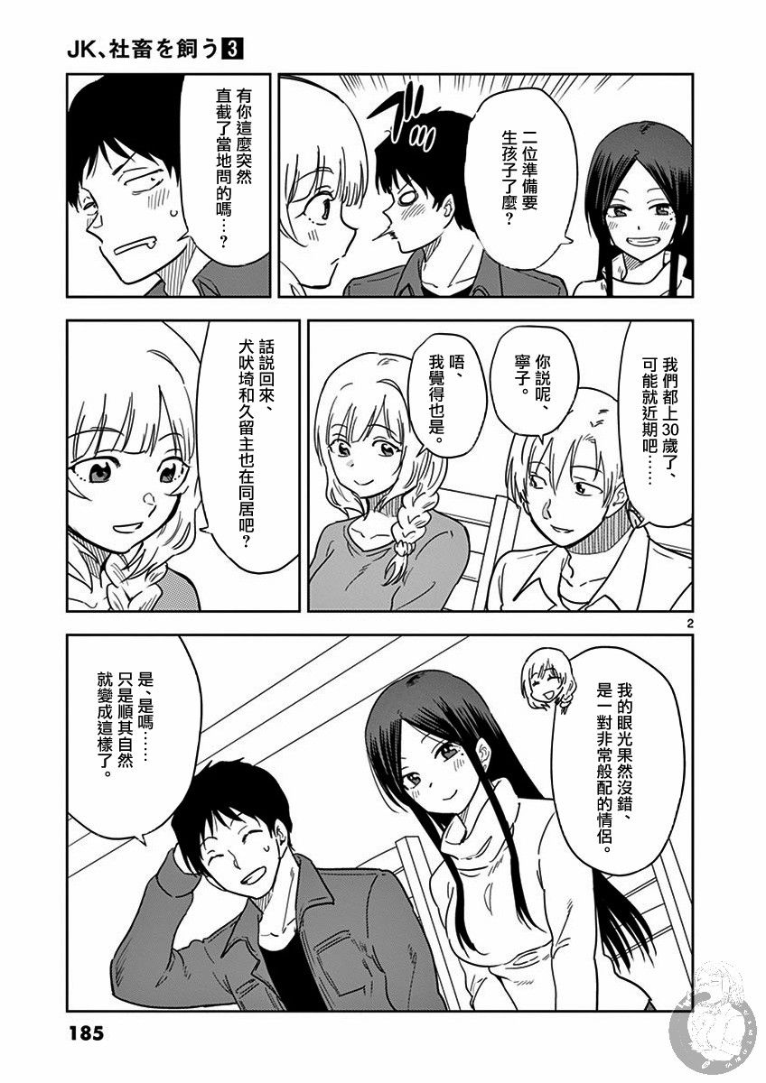 《JK饲养社畜》漫画最新章节后日谈免费下拉式在线观看章节第【3】张图片