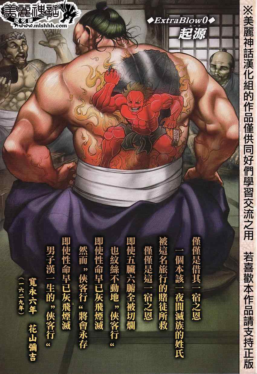 《刃牙外传疵面》漫画最新章节EX0-2免费下拉式在线观看章节第【1】张图片