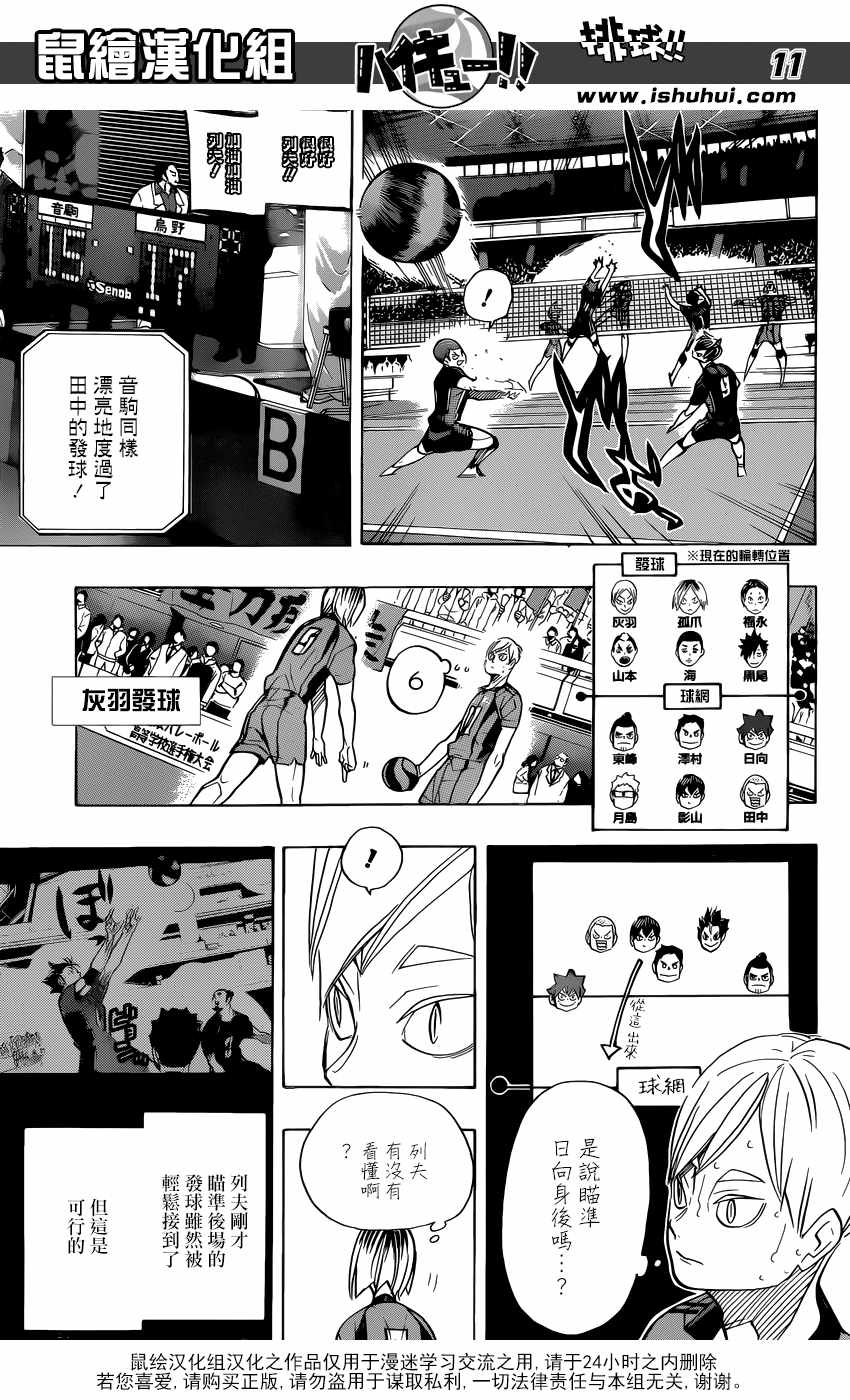 《排球少年!!》漫画最新章节第311话免费下拉式在线观看章节第【12】张图片