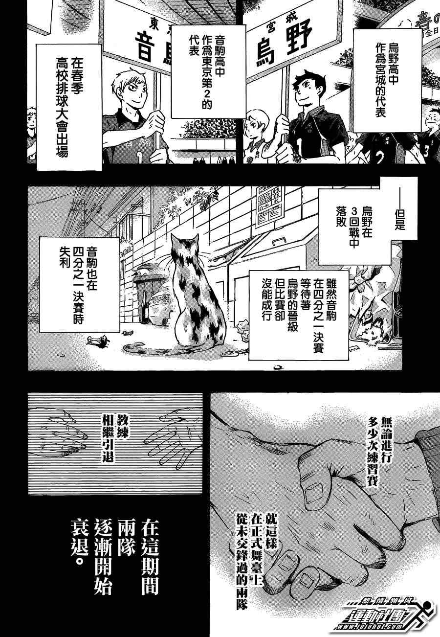 《排球少年!!》漫画最新章节第25话免费下拉式在线观看章节第【2】张图片