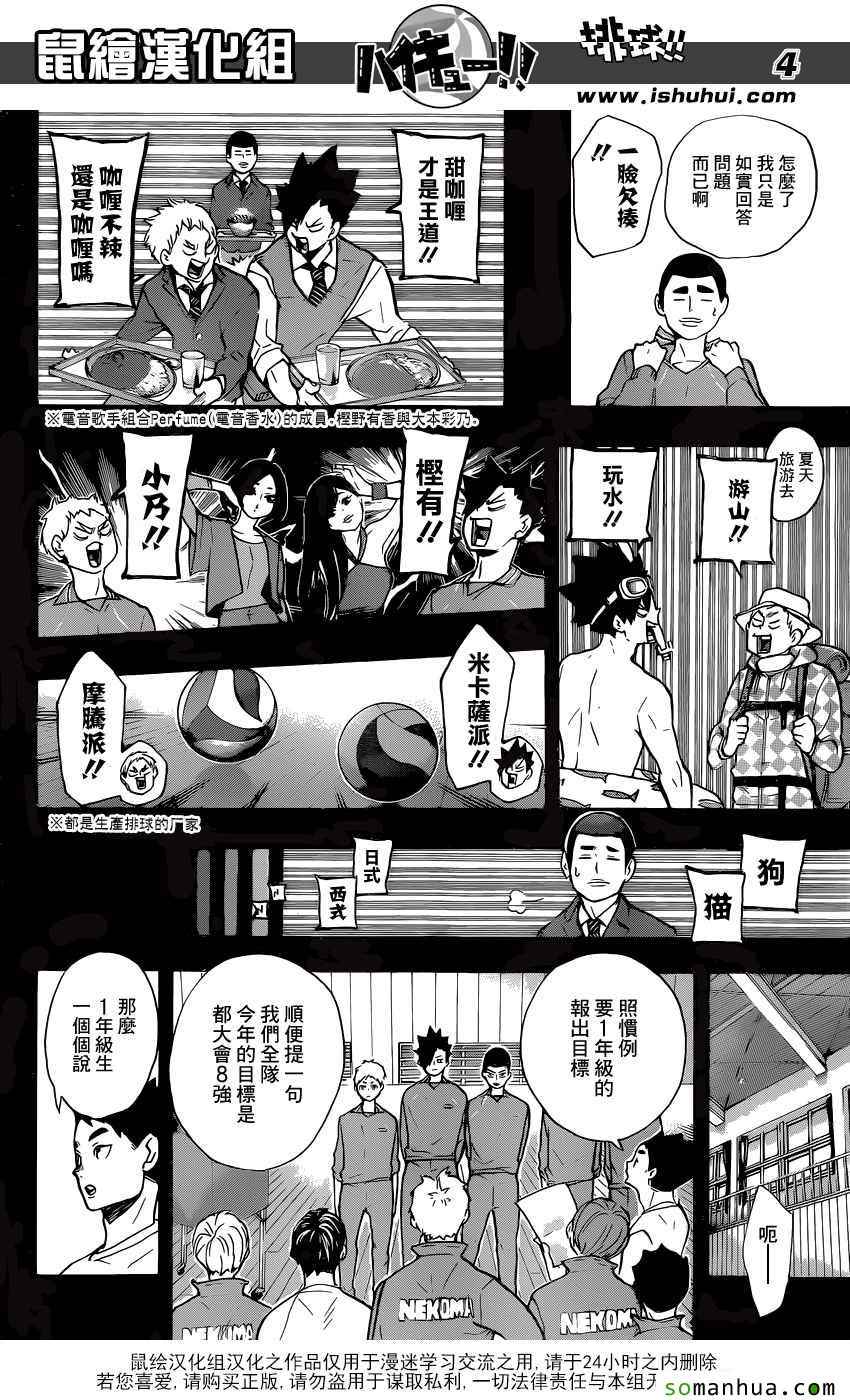 《排球少年!!》漫画最新章节第200话免费下拉式在线观看章节第【4】张图片