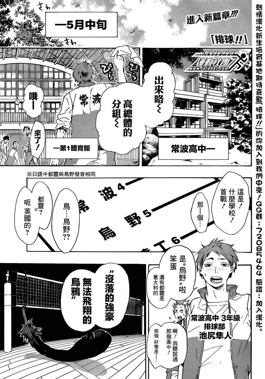 《排球少年!!》漫画最新章节第35话免费下拉式在线观看章节第【1】张图片