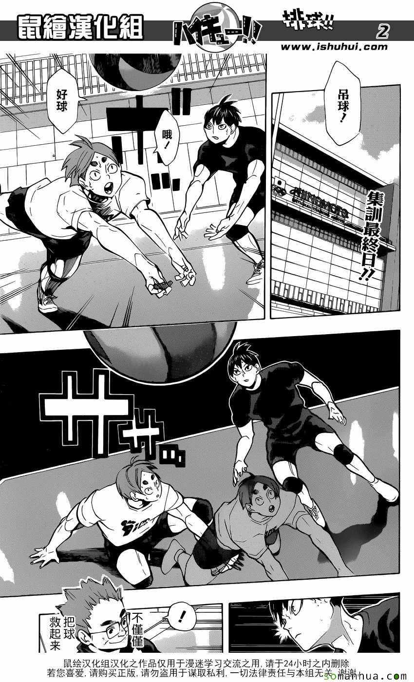 《排球少年!!》漫画最新章节第219话免费下拉式在线观看章节第【2】张图片