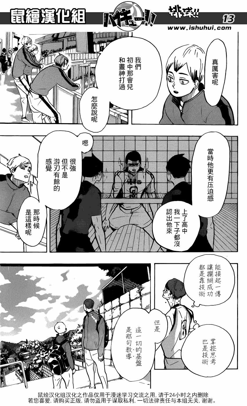 《排球少年!!》漫画最新章节第360话免费下拉式在线观看章节第【14】张图片